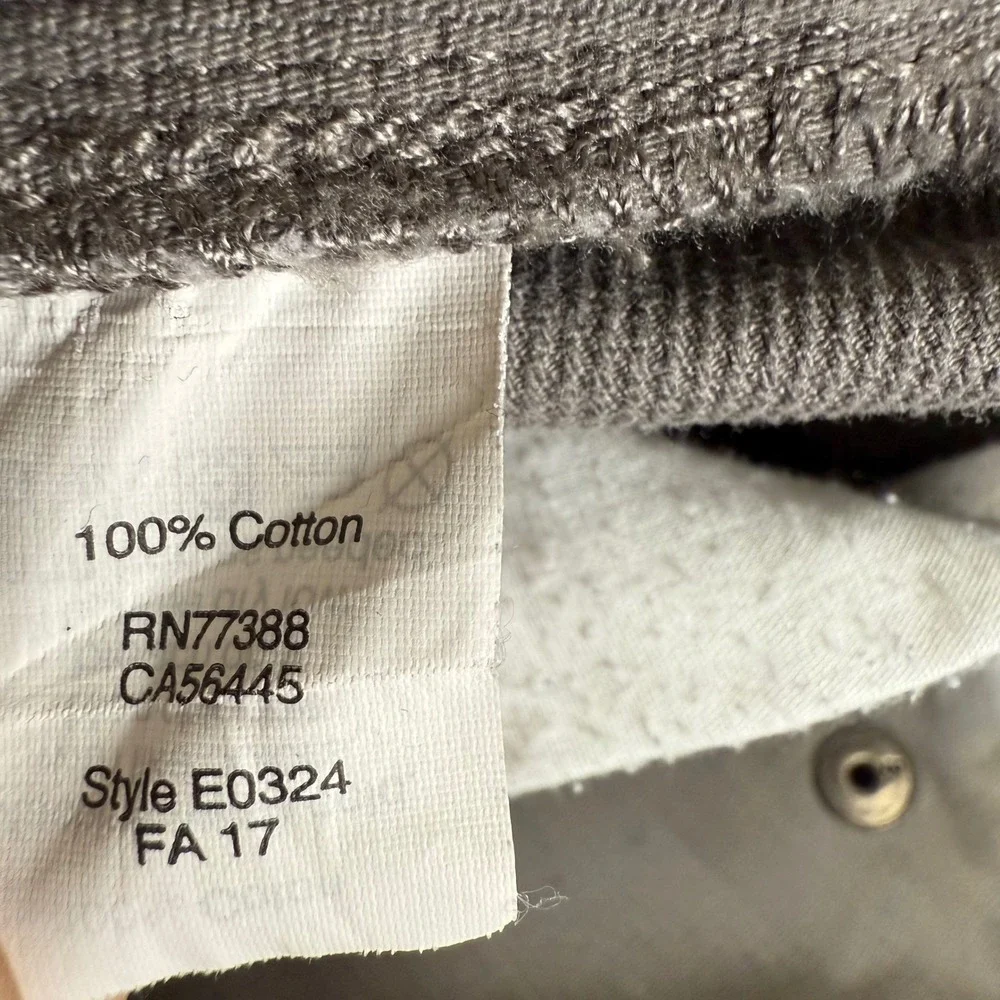 J.Crew The Sutton Corduroy Pants Straight Fit Casual Everyday Mens 34x30 (36x29)